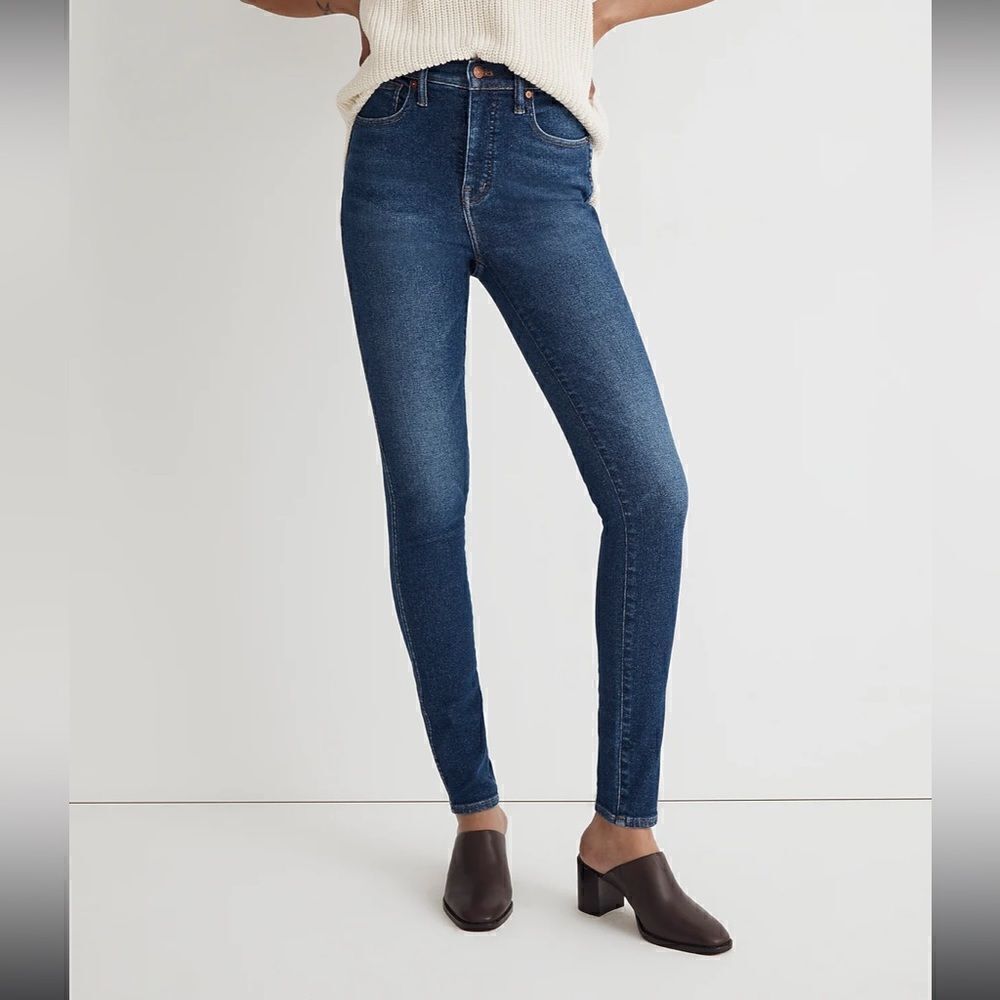 Madewell 10” High Rise Skinny Skinny in Smithley Wash- Size 29